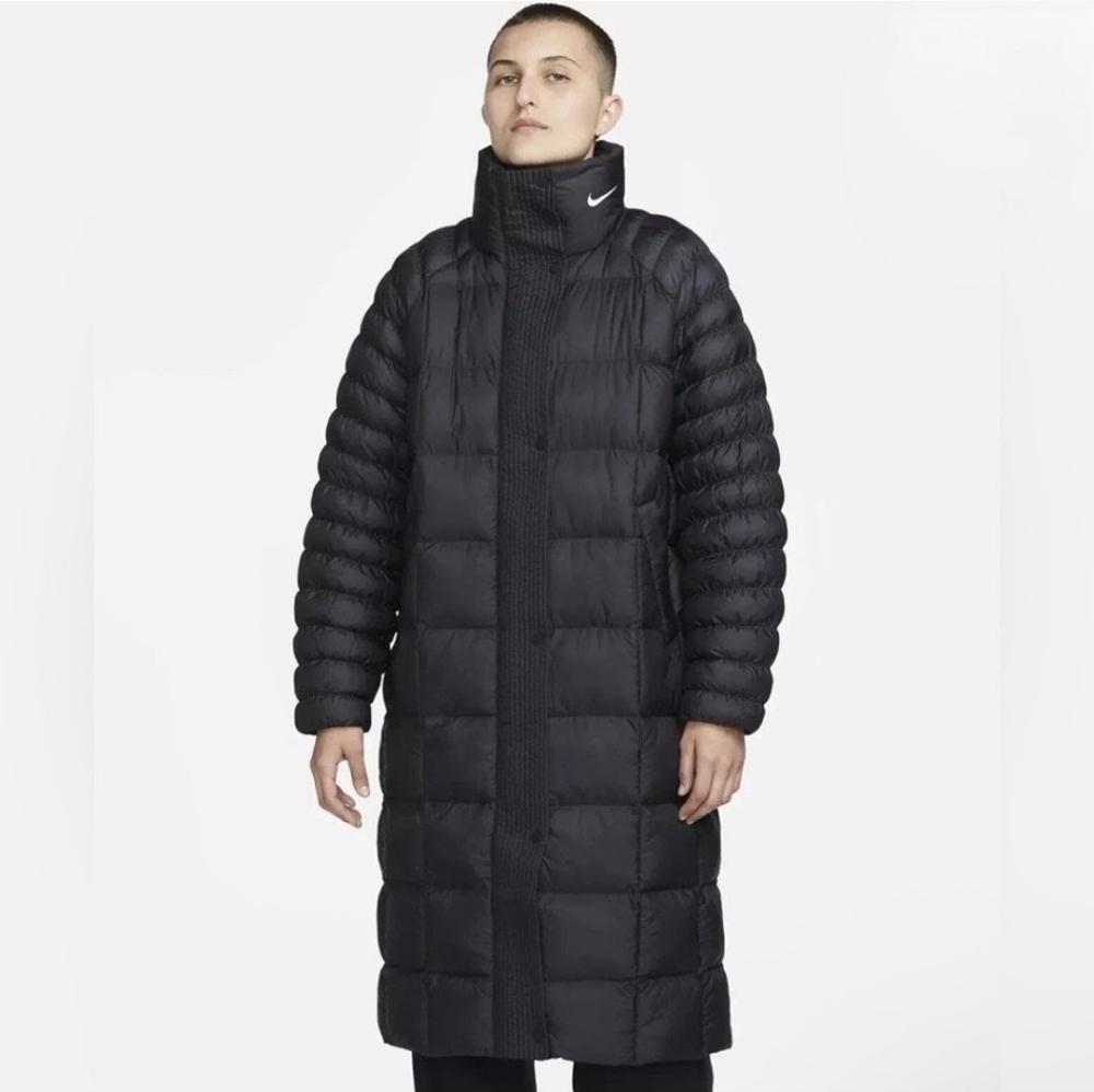 🖤NWT Women's Nike Sportwear Swoosh Puffer Jacket Parka Primaloft Therma Fit